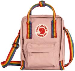 Fjällräven Чанта за рамо Fjällräven Kånken Rainbow Sling Shoulder bag - Chalk Rose / Rainbow - размер 2, 5 l (510-3766-0611)