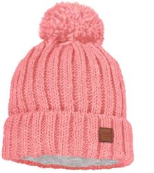 maximo Детска зимна шапка (beanie) Maximo Kid's Mütze Rippe mit Pompon und Fleecefutter Beanie - Ash Rose - размер 49-51 cm (904-2947-0211)