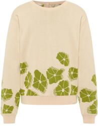 Tranquillo Дамски вълнен пуловер Tranquillo Women's Lockerer Jaquard-Pullover Jumper - Sand Flowers (105-6694-0212)