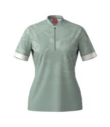 Löffler Дамска фланелка с къс ръкав за колоездене Löffler Women's Bike Shirt Half-Zip Illusion Cycling jersey - Cottage - размер 46 (EU) (156-2776-0116)