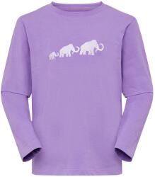 Mammut Детска блуза с дълъг ръкав Mammut Kid's Mammut Core Longsleeve Logo Longsleeve - Lavandin - размер 164 (EU) (704-5544-0116)