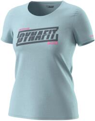 Dynafit Дамска тениска Dynafit Women's Graphic Cotton S/S Tee T-shirt - Cloud Blue / Tabloid - размер 36 (EU) (116-4014-2812)
