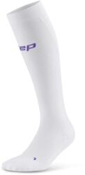 CEP Мъжки компресионни чорапи CEP Run Ultralight Socks Tall 4.0 Compression socks - White - размер IV (201-9127-0312)