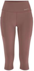 Craft Дамски клин за бягане Craft Women's Essence Capri 3 Running tights - Flint - размер XS (127-1194-0211)
