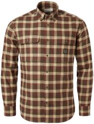 Chevalier Мъжка риза с копчета Chevalier Heron Flannel Shirt - Holly Green Checked - размер 3XL (033-2276-0116)