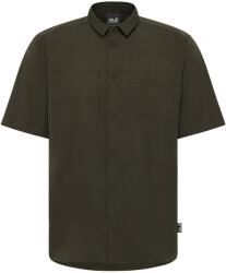 Jack Wolfskin Мъжка риза с копчета Jack Wolfskin Sierra Canyon S/S Shirt - Obsidian Moss - размер XL (033-3072-0314)