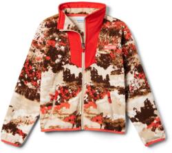 Columbia Детско поларено яке Columbia Kid's Sequoia Grove Printed Full Zip Fleece Fleece jacket - Zing Fieldaze / Super Sonic - размер XL (703-6871-0316)