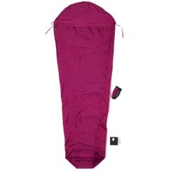 Cocoon Вътрешен чувал Cocoon MummyLiner Silk Economy Line Travel sleeping bag - Mulberry Red - размер 241 x 90/56 cm (515-0001-0211) Спален чувал