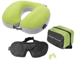 Cocoon Възглавница за пътуване Cocoon Travel Set 3 Pack Pillow - Wasabi / Black - размер 11 x 10 x 8 cm (557-0630-0211)