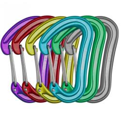 Edelrid Карабинер с щифт Edelrid Nineteen G Snapgate carabiner - Multi Color - размер 6-Pack (321-0103-6p)