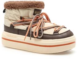 Napapijri Дамски зимни ботуши Napapijri Women's Mid Boot Glacier Winter boots - Humus Beige - размер 6 (US) (121-1189-0211)