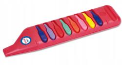 Bontempi billentyűs szájharmonika 10 billentyű, 25 cm, piros-kék (W011520)