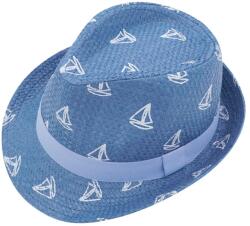 maximo Детска шапка Maximo Kid's Mini Boy Trilby Boat Hat - Denim - размер 49 cm (904-1871-0112)