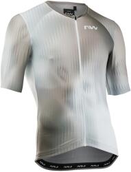 Northwave Мъжка фланелка с къс ръкав за колоездене Northwave Blade Jersey Short Sleeve Cycling jersey - White / Sand (056-3721-0612)