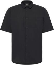 Jack Wolfskin Мъжка риза с копчета Jack Wolfskin Sierra Canyon S/S Shirt - Black (033-3072-0111)