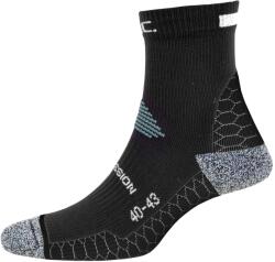 P. A. C P. A. C. Мъжки чорапи за бягане P. A. C. 6.2 Running Reflective Pro Mid Compression Running socks - Black - размер 44-47 (EU) (201-8959-0312)