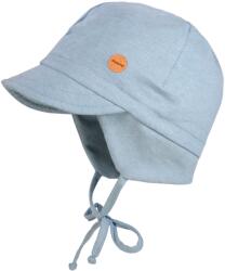 maximo Детска шапка с козирка maximo Kids' Mini Boy Peak Cap, Band Cap - Stoneblue / Zartblau - размер 49 cm (904-6708-0114)