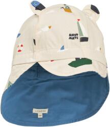 LIEWOOD Детска шапка с козирка LIEWOOD Kid's Gorm Reversible Sun Hat with Ears Cap - Sailing / Sandy - размер 49-51 cm (904-5590-0312)