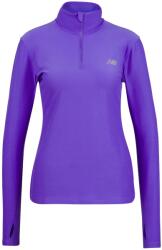 New Balance Дамска тениска New Balance Women's Sport Essentials Space Dye Quarter Zip Running shirt - Electric Purple - размер XL (916-1226-0415)