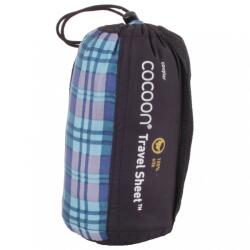 Cocoon Вътрешен чувал Cocoon Travelsheet Coupler Silk Travel sleeping bag - Checked Silk - размер 220 x 83 cm (515-0129-0111) Спален чувал