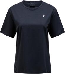 Peak Performance Дамска фланелка с къс ръкав за колоездене Peak Performance Women's Trail S/S Sport shirt - Black (916-1730-0413)