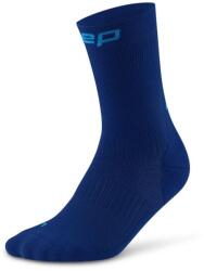 CEP Мъжки чорапи за бягане CEP Run Socks Mid Cut 5.0 Running socks - Dark Blue - размер V (201-9122-0313)