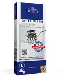 Finum Papír teafilter 100db - rostesvitamin