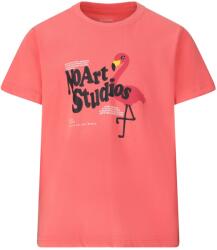 ZIG ZAG Детска тениска ZIG ZAG Kid's Yrsa S/S T-Shirt - Sugar Coral - размер 110 (EU) (704-5903-0212)