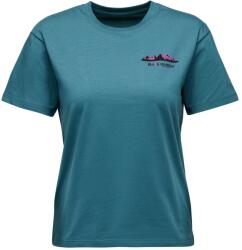 Black Diamond Дамска тениска Black Diamond Women's Mountainscape S/S Tee T-shirt - Creek Blue (916-3682-0114)