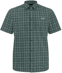 Jack Wolfskin Мъжка риза с копчета Jack Wolfskin Norbo S/S Shirt - Check Sago Palm (033-3068-0412)