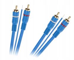 Cabletech Kábel 2 x Rca 2 x Rca véna 5m (xdb) (KPO2669-5)