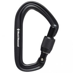 Black Diamond Винтов карабинер Black diamond Hotforge Screwgate Carabiner - Black - размер One Size (322-0195-0111)