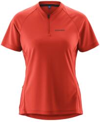 Gonso Дамска фланелка с къс ръкав за колоездене Gonso Women's Sitivo Jersey Blue Cycling jersey - Paprika Flame - размер 50 (EU) (156-2900-0219)