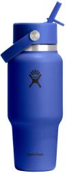Hydro Flask Бутилка за вода Hydro Flask Wide Flex Straw Travel Bottle Water bottle - Capri Blue - размер 946 ml (533-2183-1412)