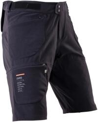 Leatt Мъжки дълъг панталон за колоездене Leatt MTB Trail 6.0 Shorts Cargo Cycling bottoms - Ghost Black - размер XXL (055-3611-0215)
