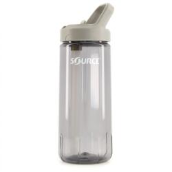 Source Бутилка за вода Source New Act Tritan Single Wall with Straw Water bottle - Storm Grey - размер 0, 7 l (533-1234-0311)