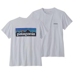 Patagonia Дамска тениска Patagonia Women's P-6 Logo Responsibili-Tee T-shirt - White - размер XL (116-8004-0415)