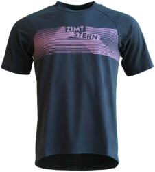 Zimtstern Фланелка с къс ръкав за колоездене Zimtstern Spunz Shirt S/S Cycling jersey - Dark Navy - размер XXL (056-4131-0115)