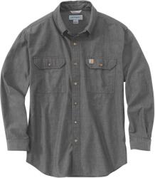 Carhartt Мъжка риза с копчета Carhartt Loose Chambray L/S Shirt - Black Chambray - размер XL (033-2108-0114)