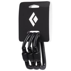 Black Diamond Винтов карабинер Black diamond Hotforge Screwgate 3 Pack Screwgate carabiner - Black - размер One Size (322-0183-0111)