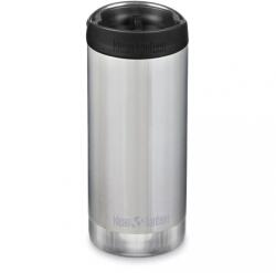 Klean Kanteen Термо бутилка Klean kanteen TKWide Vacuum Insulated with Café Cap Insulated bottle - Brushed Stainless - размер 592 ml (533-1386-0213)