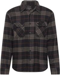 Brixton Мъжка риза с копчета Brixton Bowery Flannel Shirt - Black / Charcoal (033-2867-0111)