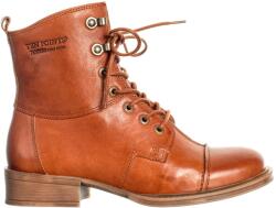 Ten Points Дамски ежедневни боти Ten Points Women's Pandora Lace Boots Casual boots - Cognac - размер 42 (EU) (126-0108-0218)