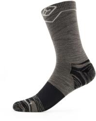 Ortovox Мъжки туристически чорапи Ortovox Alpine Mid Socks Merino socks - Black Raven - размер 45-47 (EU) (201-7473-0113)