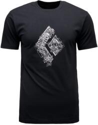 Black Diamond Мъжка тениска Black Diamond Engineered Diamond S/S Tee T-shirt - Black (216-5240-0213)