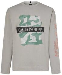Oakley Мъжка блуза с дълъг ръкав Oakley MTN Ridge L/S Tee Longsleeve - Cement - размер XL (216-7648-0114)