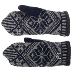 Hestra Ръкавици Hestra Nordic Wool Mitt Gloves - Navy / Grey - размер 6 (EU) (202-1200-0411)