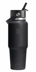Hydro Flask Бутилка за вода Hydro Flask Wide Flex Straw Travel Bottle Water bottle - Black II - размер 710 ml (533-2183-1312)
