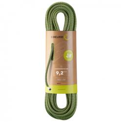 Edelrid Единично въже Edelrid Hummingbird Eco Dry 9, 2 mm Single rope - Night / Citrus - размер 50 m (308-0358-0213)