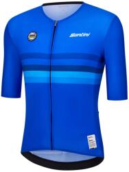 Santini Фланелка с къс ръкав за колоездене Santini UCI World Champion Jersey Cycling jersey - Italy (056-3881-0413)